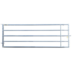 Barrière herbage Ø 42,4/35 mm extensible avec 1 verrou - 3/4 m