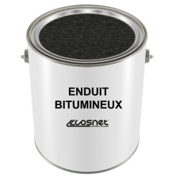 Peinture enduit bitumineux pour poteaux